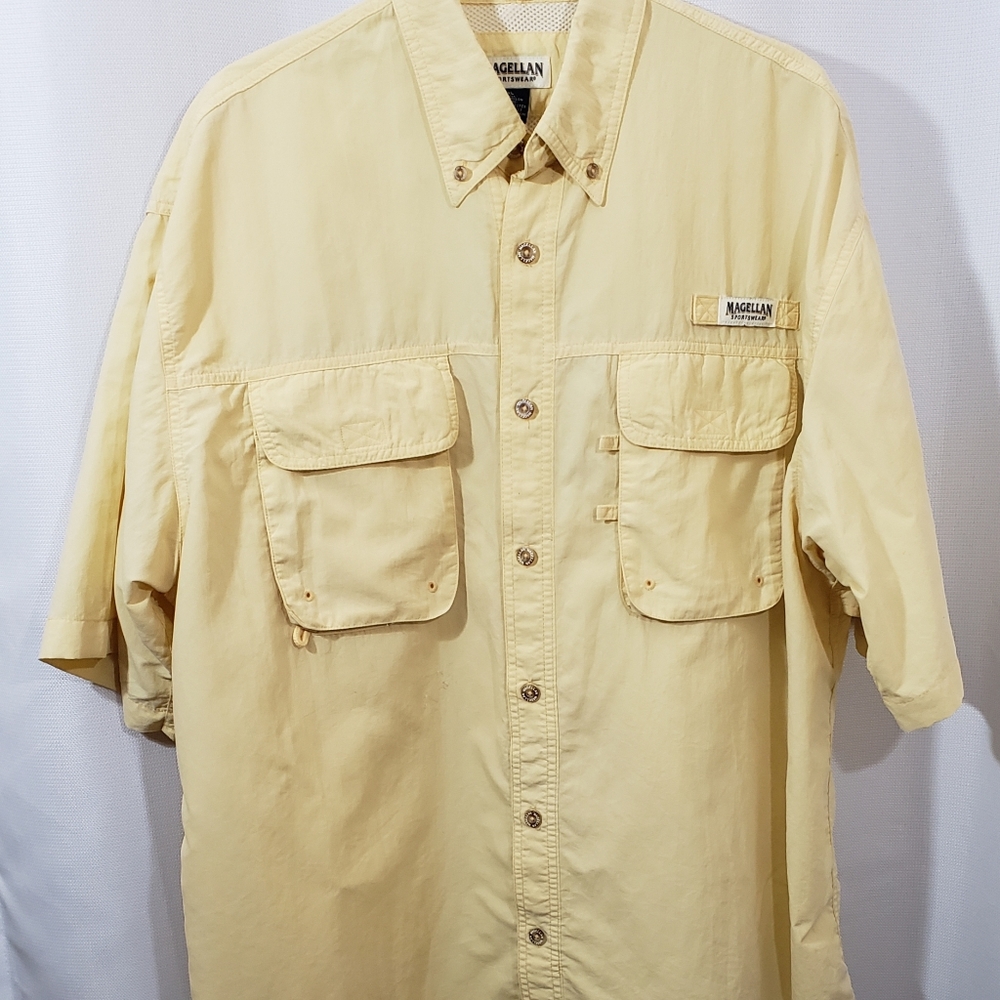 Magellan Sportswear Vented Short Sleeve Shirt XL
